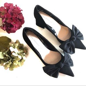 Zara Trafaluc Suede block Shoes